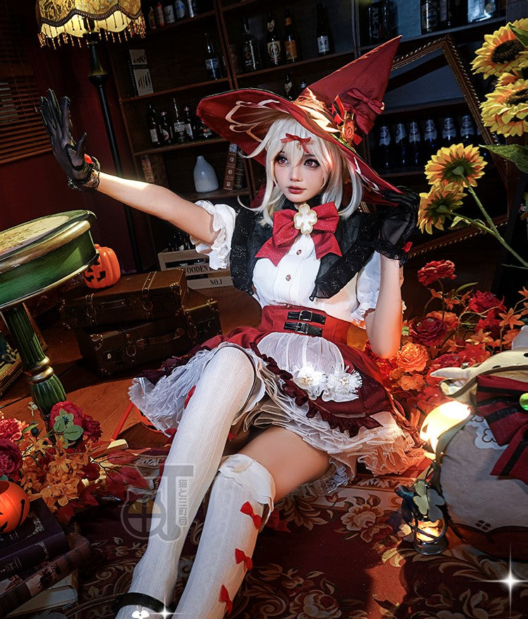 【Genshin Impact】Klee Cosplay Costume Full Set
