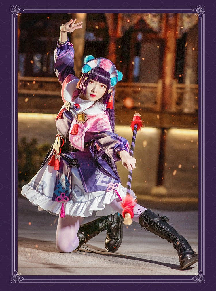 【Genshin Impact】Yun Jin Cosplay Costume Full Set