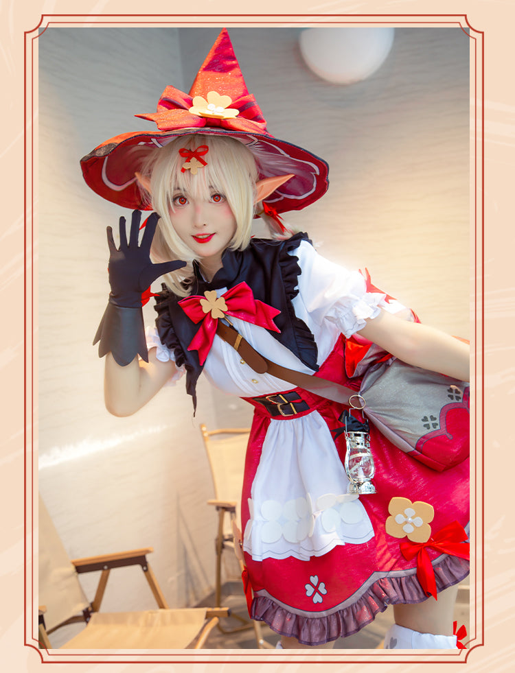 【Genshin Impact】Klee Cosplay Costume Full Set