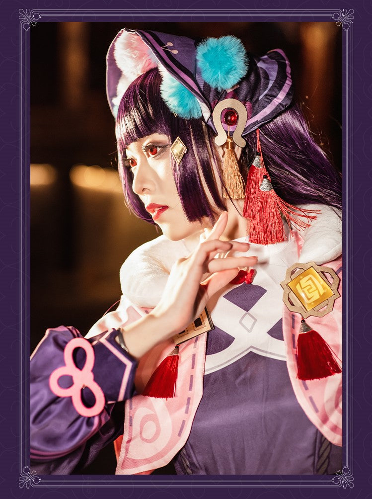 【Genshin Impact】Yun Jin Cosplay Costume Full Set