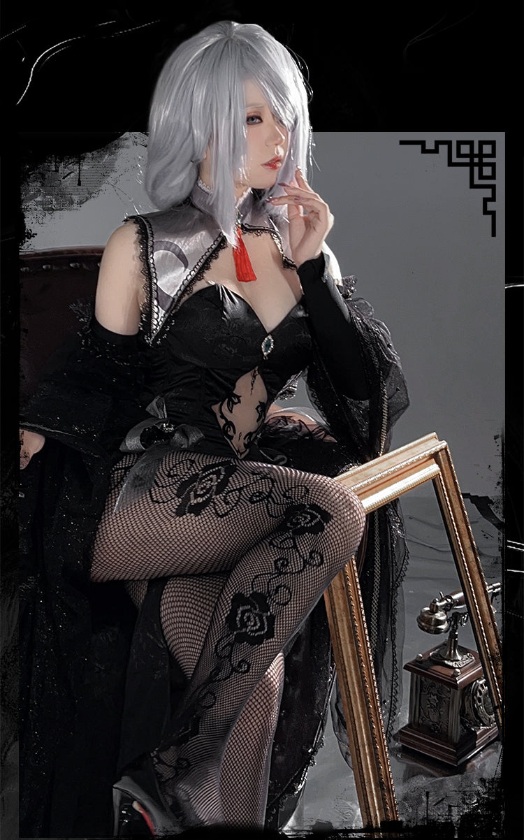 【Genshin Impact】Shenhe Cosplay Costume Full Set