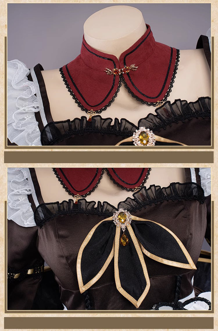 【Genshin Impact】Hu Tao Cosplay Costume Full Set