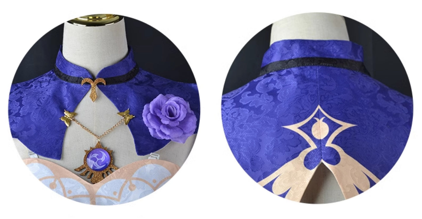 【Genshin Impact】Lisa Cosplay Costume Full Set