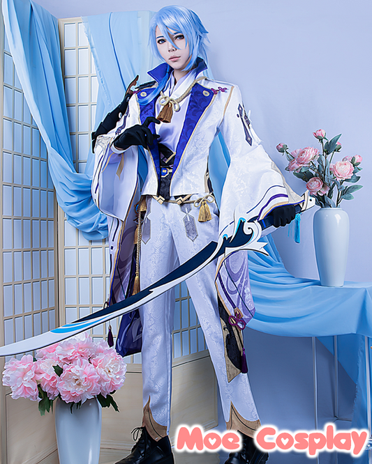 【Genshin Impact】Kamisato Ayato Cosplay Costume Full Set
