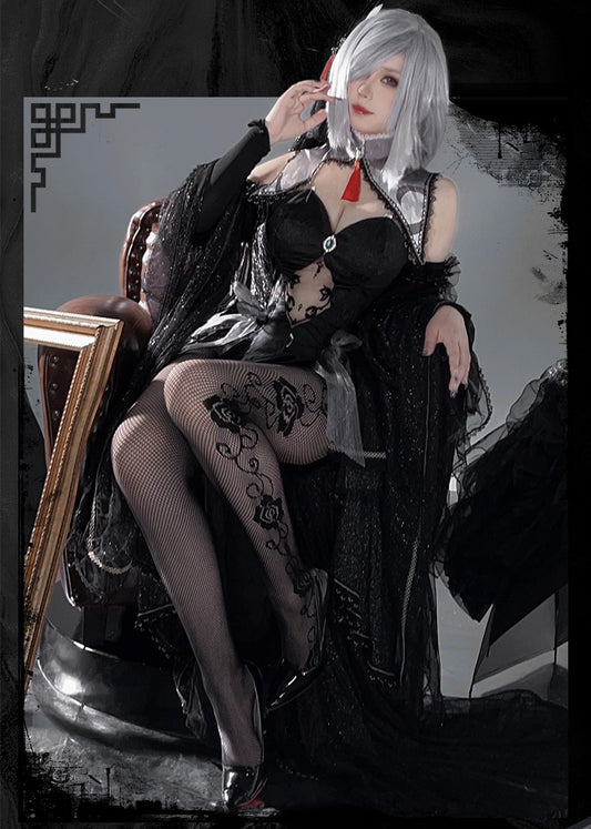 【Genshin Impact】Shenhe Cosplay Costume Full Set