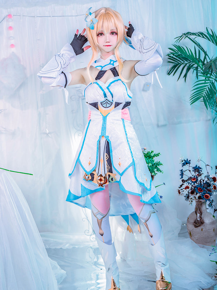 【Genshin Impact】Lumine Cosplay Costume Full Set