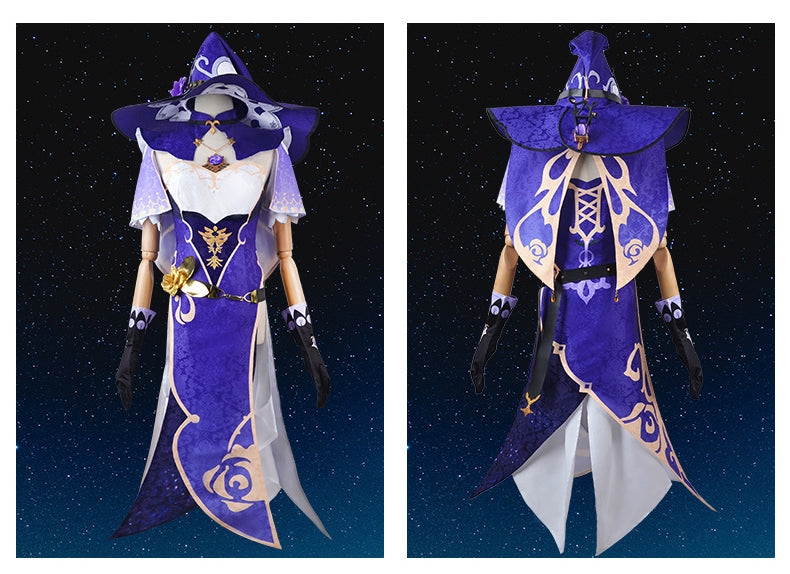 【Genshin Impact】Lisa Cosplay Costume Full Set