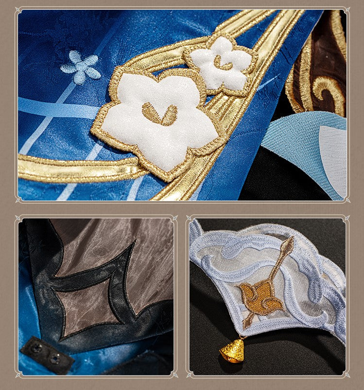 【Genshin Impact】Ganyu Cosplay Costume Full Set
