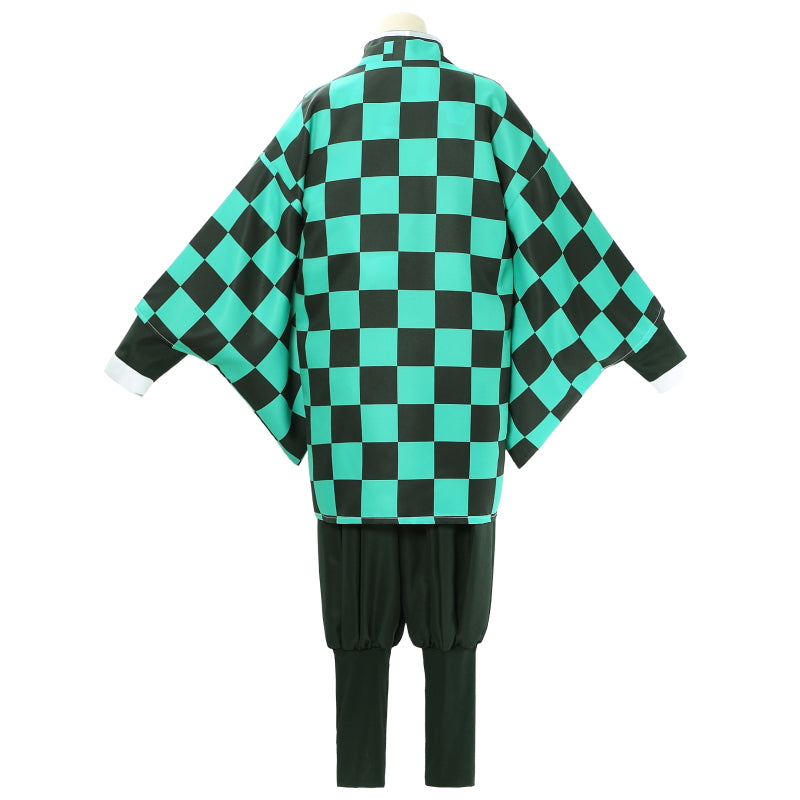 【Kimetsu No Yaiba】Kamado Tanjirou Cosplay Costume Full Set