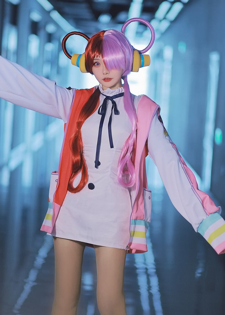 【One Piece】Uta Cosplay Costume Full Set