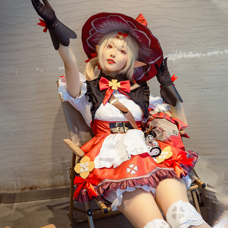 【Genshin Impact】Klee Cosplay Costume Full Set