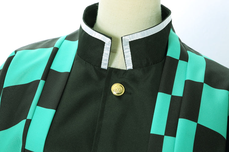 【Kimetsu No Yaiba】Kamado Tanjirou Cosplay Costume Full Set
