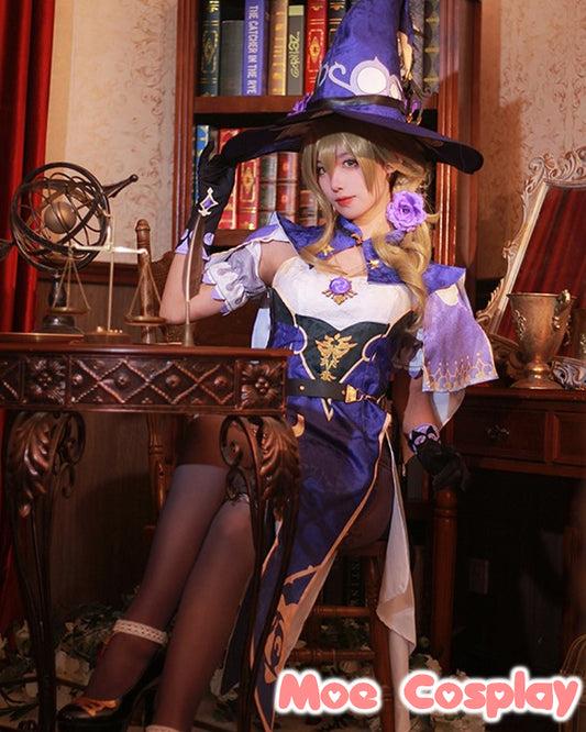【Genshin Impact】Lisa Cosplay Costume Full Set
