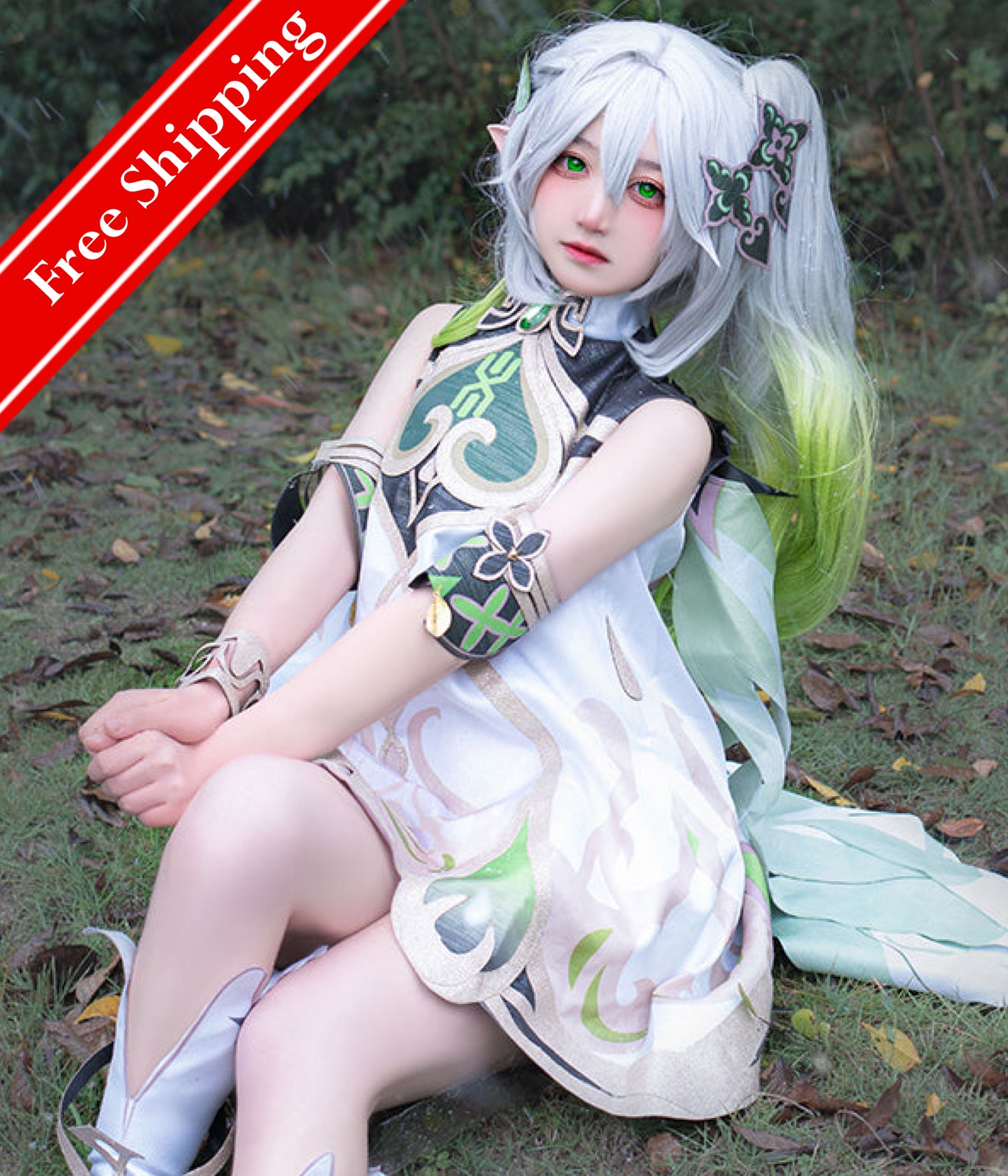 【Genshin Impact】Nahida Cosplay Costume Full Set