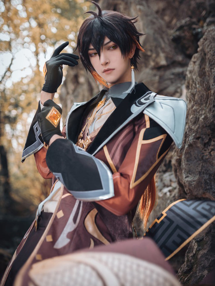 【Genshin Impact】Zhongli Cosplay Costume Full Set