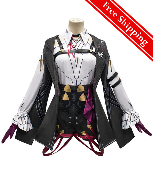 【Honkai: Star Rail】Kafka Cosplay Costume Full Set
