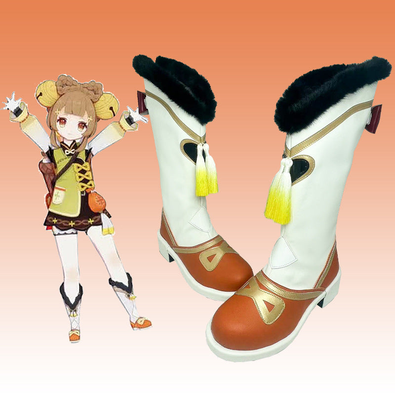 【Genshin Impact】Yaoyao Cosplay Costume Full Set