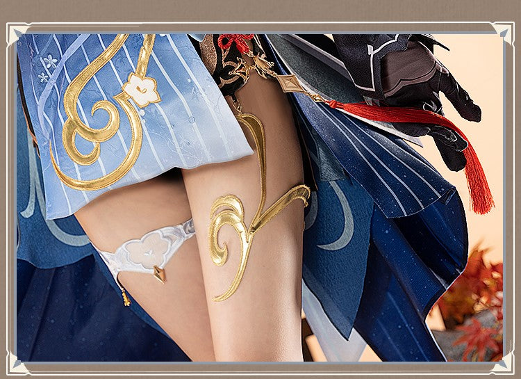 【Genshin Impact】Ganyu Cosplay Costume Full Set