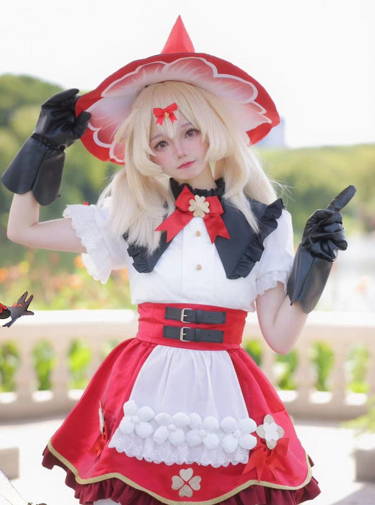 【Genshin Impact】Klee(Blossoming Starlight) Cosplay Costume Full Set