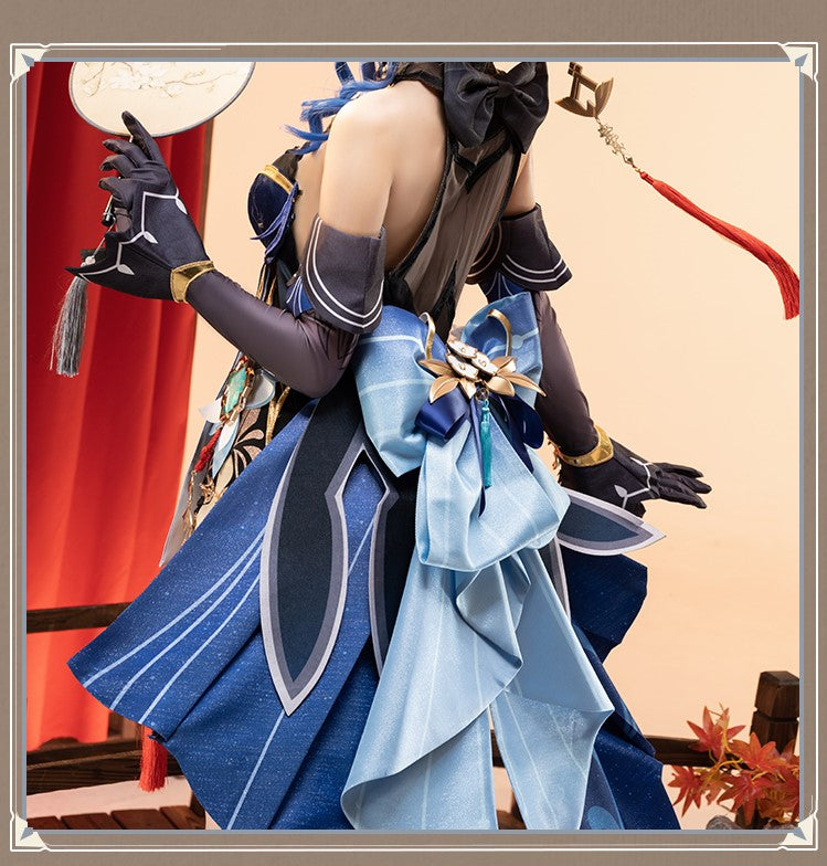 【Genshin Impact】Ganyu Cosplay Costume Full Set