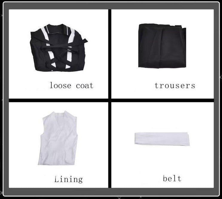 【Bleach】Kurosaki Ichigo Bankai Cosplay Costume Full Set