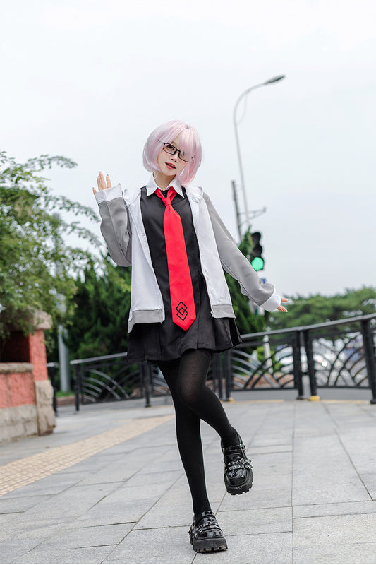 【Fate Grand Order】Mash Kyrielight Cosplay Costume Full Set