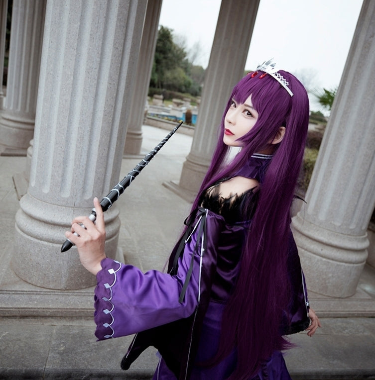 【Fate Grand Order】Scáthach-Skaði Caster Cosplay Costume Full Set