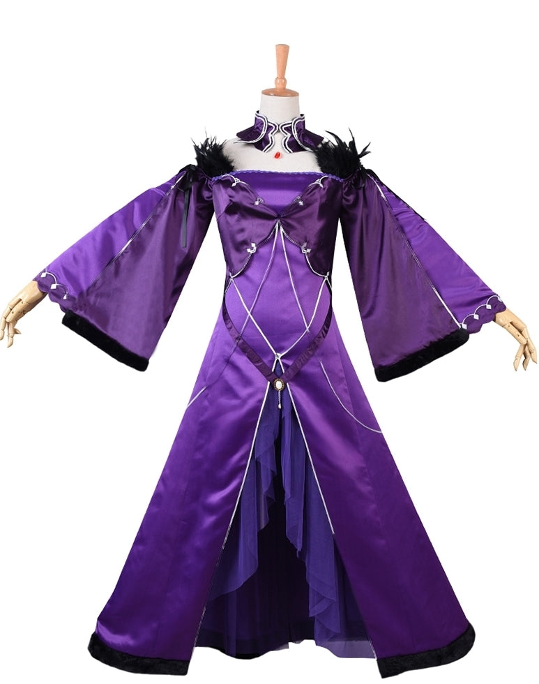 【Fate Grand Order】Scáthach-Skaði Caster Cosplay Costume Full Set