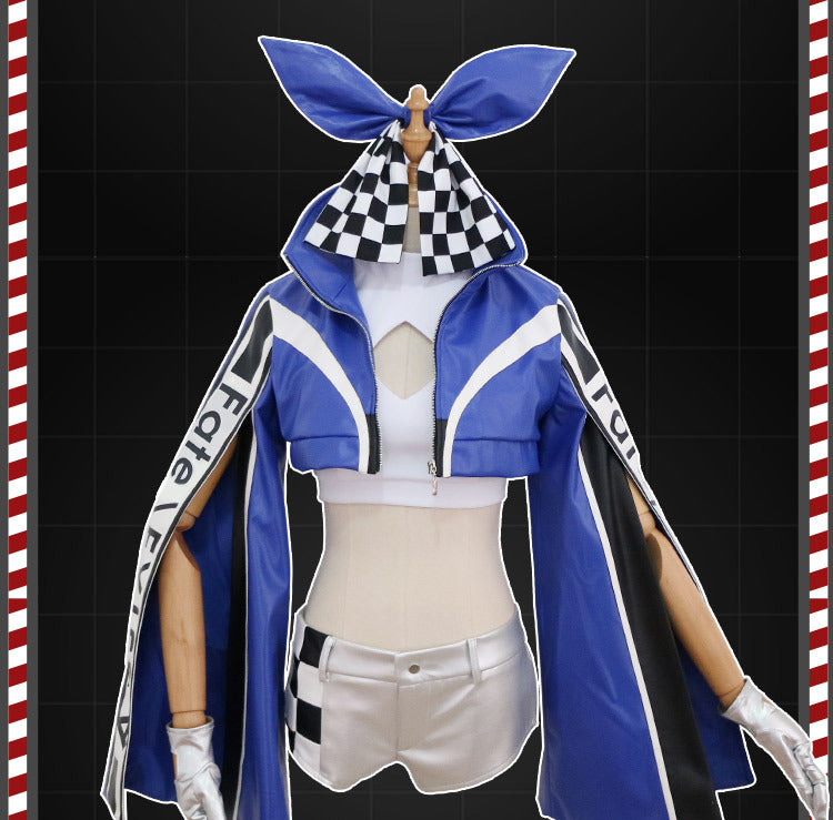 【Fate Grand Order】Tamamo-no-Mae Race Queen Suit Cosplay Costume Full Set