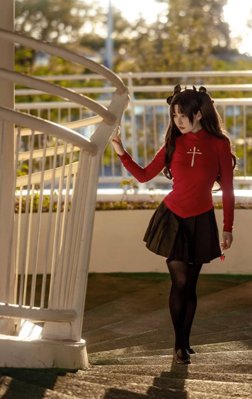 【Fate】Rin Tohsaka Cosplay Costume Full Set