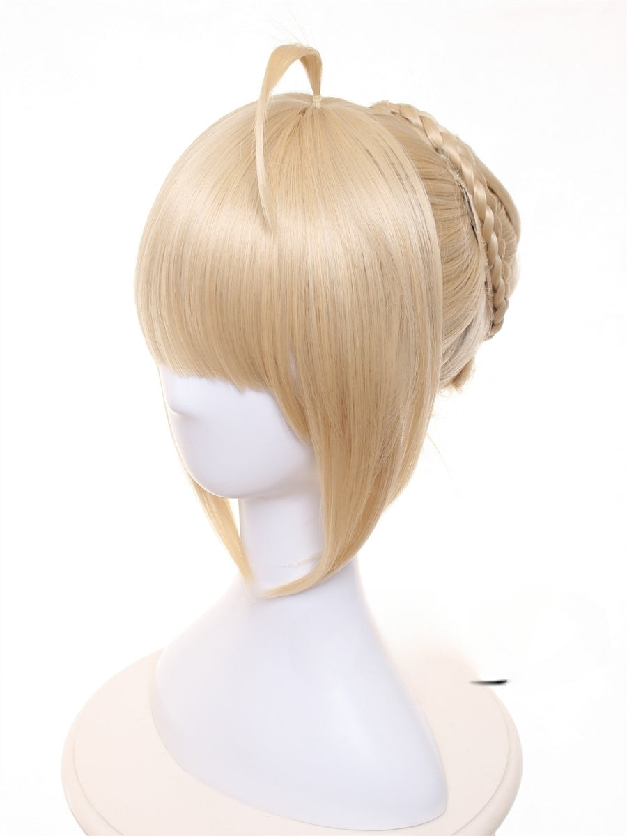 【Fate Stay Night】Saber Cosplay Wig