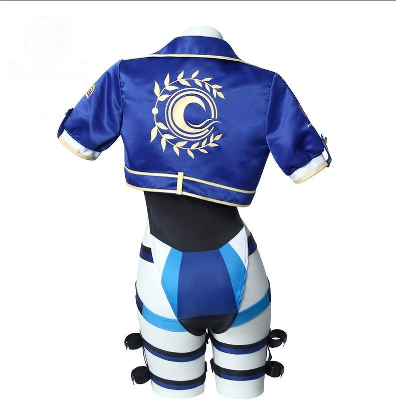 【Fate Grand Order】Tomoe Gozen Swimsuit Cosplay Costume Full Set