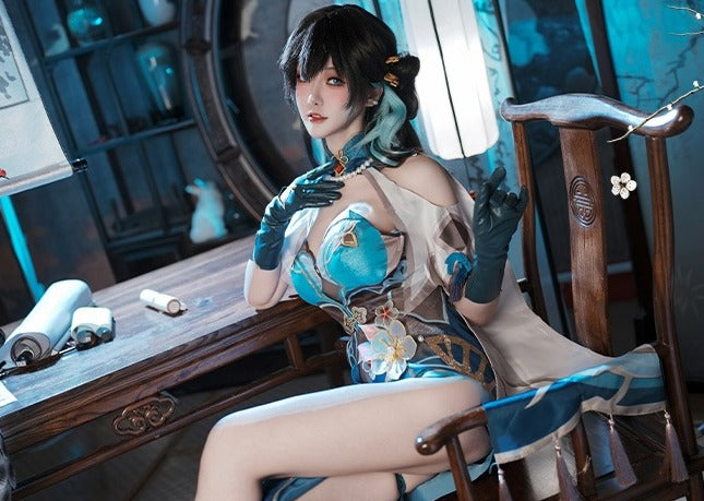 【Honkai: Star Rail】Ruan Mei Cosplay Costume Full Set