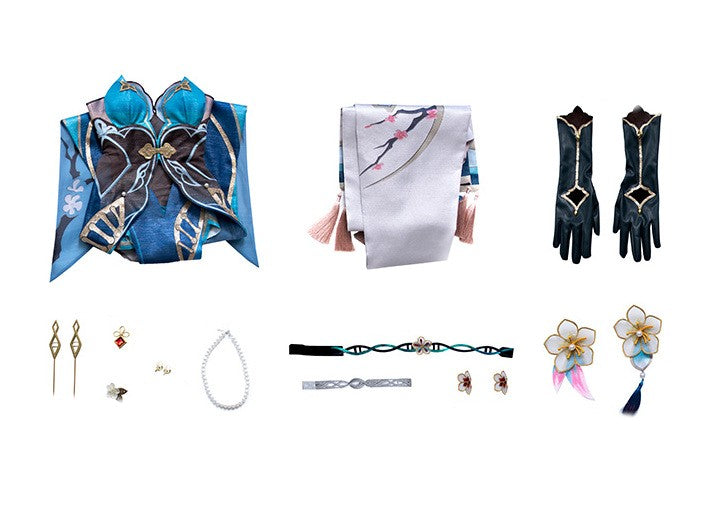 【Honkai: Star Rail】Ruan Mei Cosplay Costume Full Set