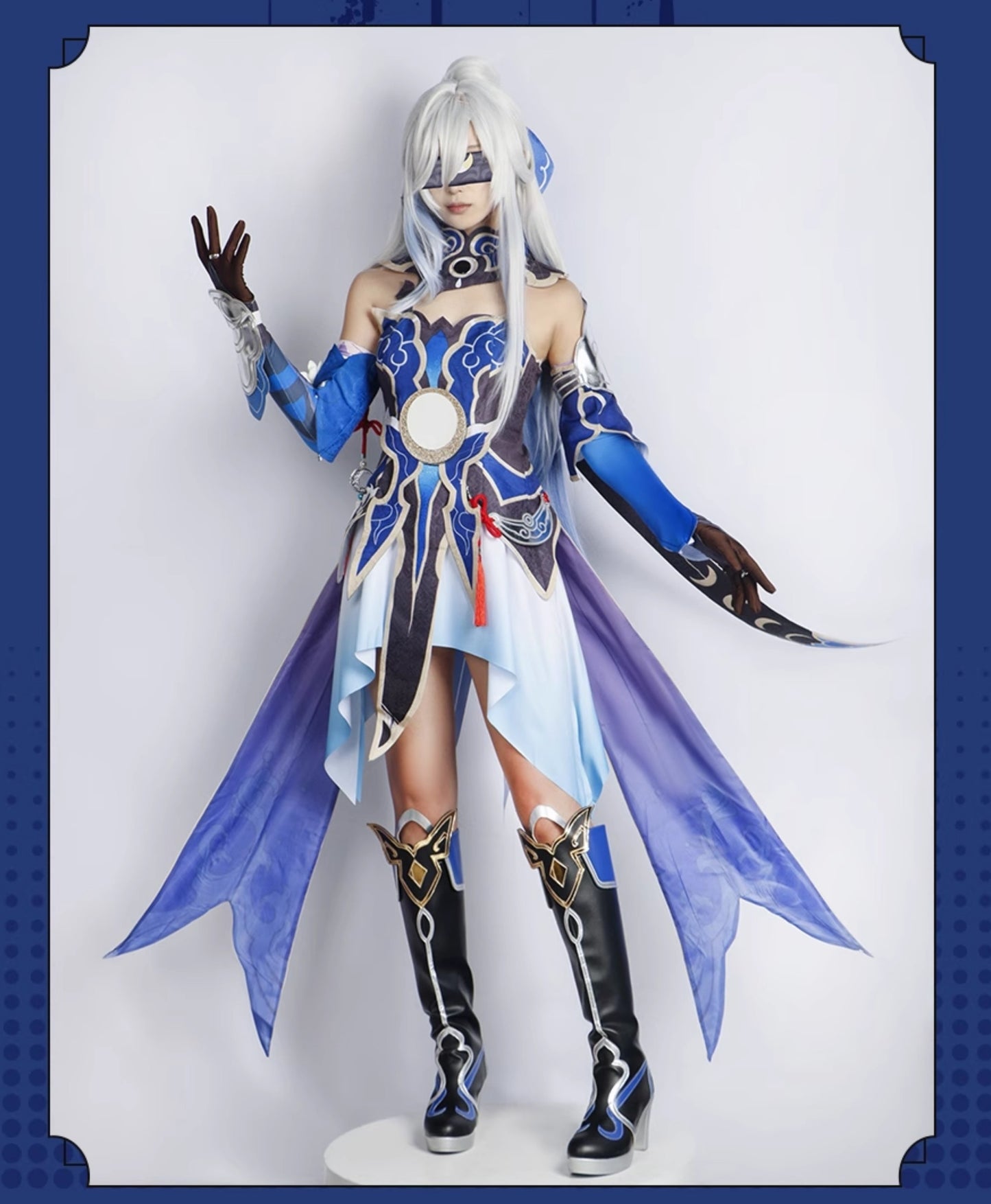 【Honkai: Star Rail】Jing Liu Cosplay Costume Full Set