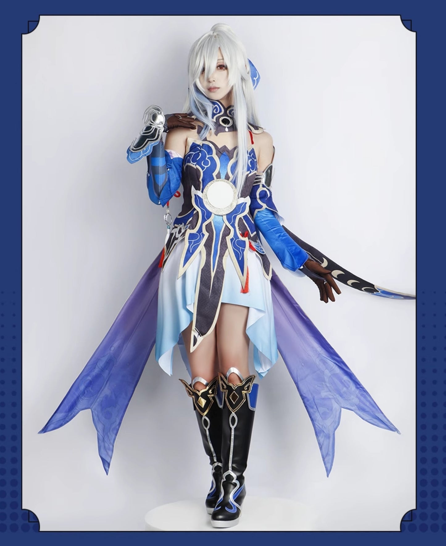 【Honkai: Star Rail】Jing Liu Cosplay Wig