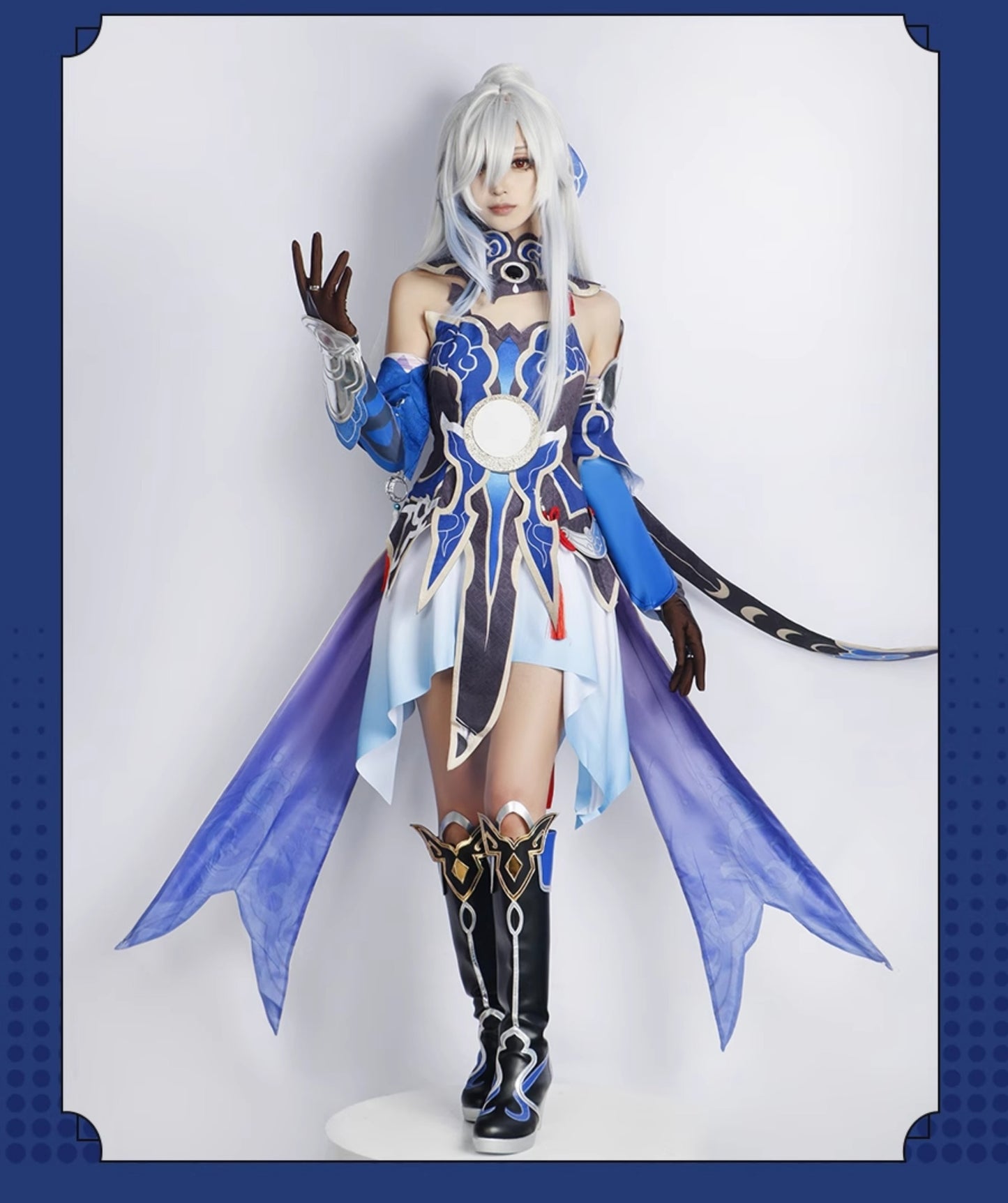 【Honkai: Star Rail】Jing Liu Cosplay Costume Full Set