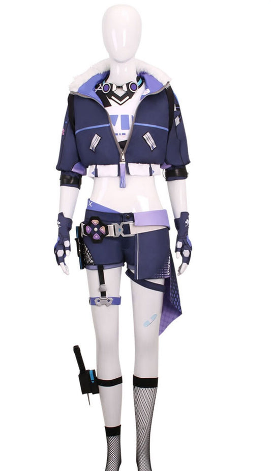【Honkai: Star Rail】Silver Wolf Cosplay Costume Full Set