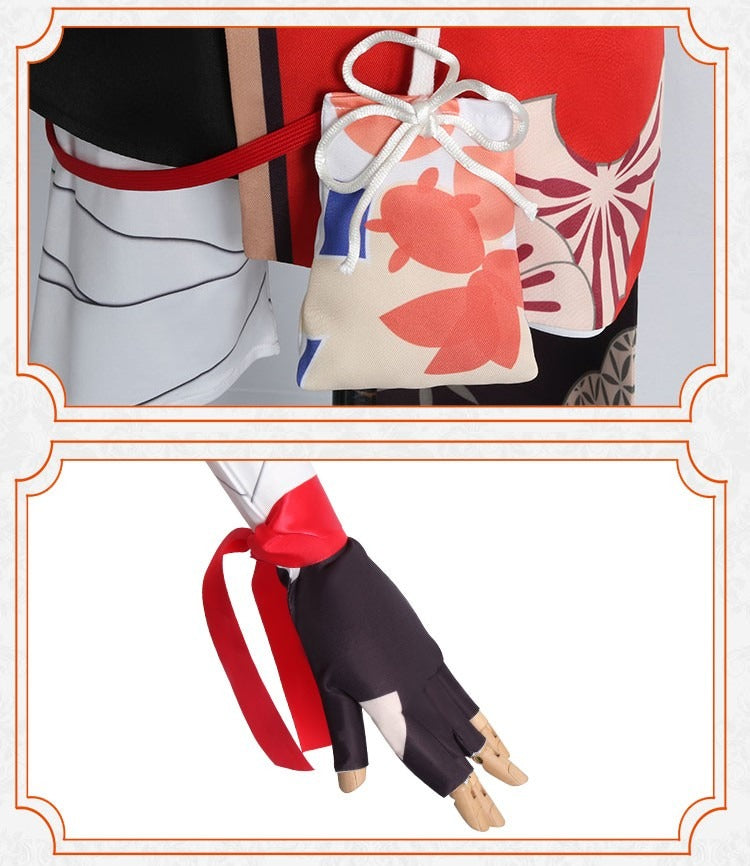 【Genshin Impact】Yoimiya Cosplay Costume Full Set