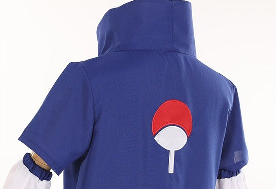 【Naruto】Uchiha Sasuke Boy Cosplay Costume Full Set