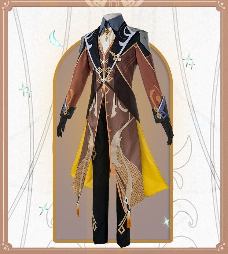 【Genshin Impact】Zhongli Cosplay Costume Full Set