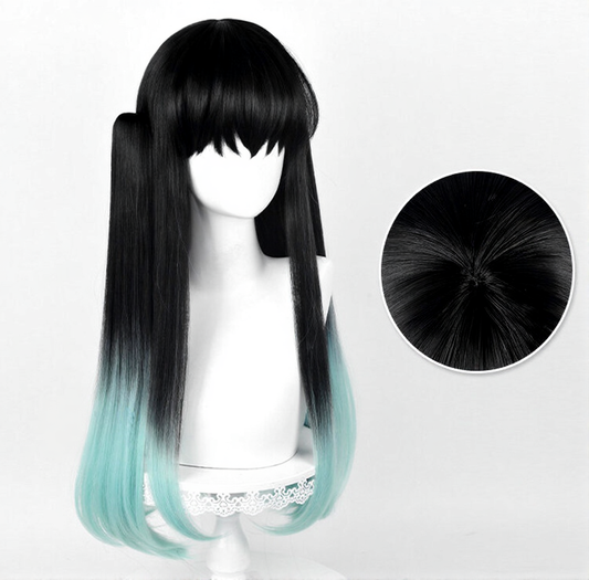 【Kimetsu No Yaiba】Muichiro Tokito Cosplay Wig