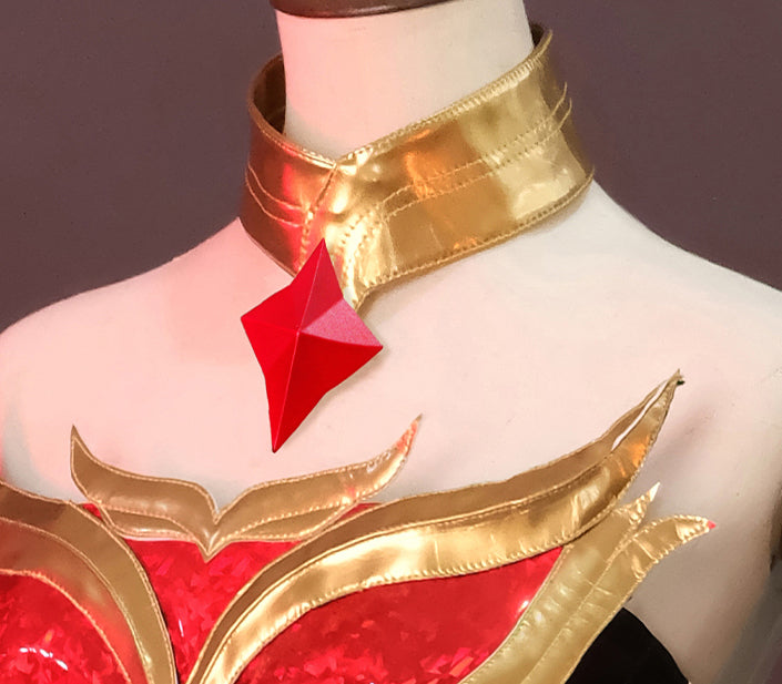 【League of Legends】Immortalized Ahri Cosplay Costume Full Set