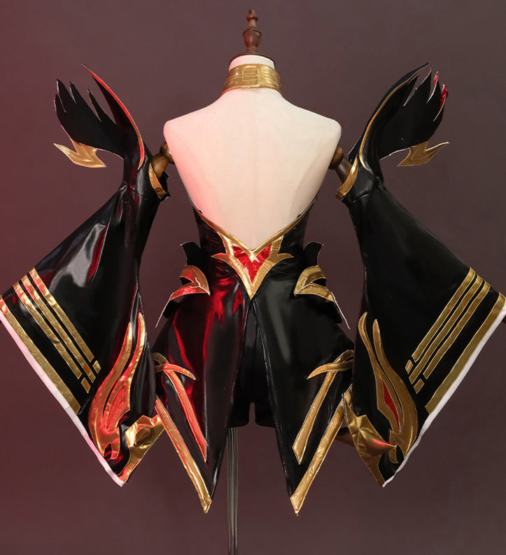 【League of Legends】Immortalized Ahri Cosplay Costume Full Set