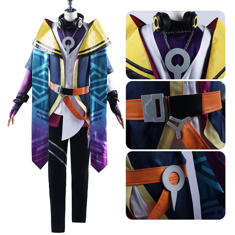 【League of Legends】HEARTSTEEL Aphelios Cosplay Costume Full Set