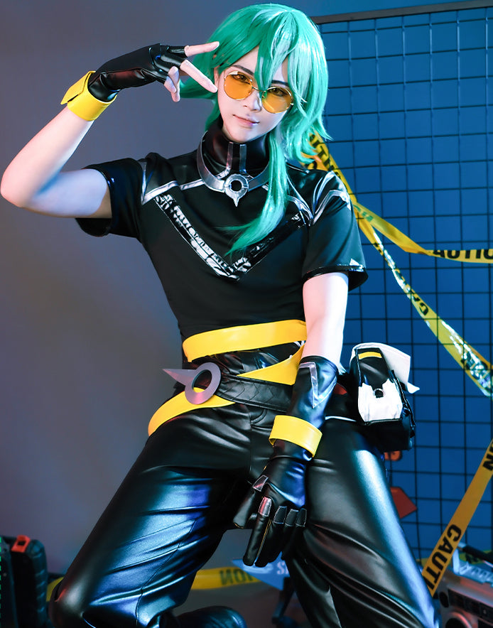 【League of Legends】HEARTSTEEL Ezreal Cosplay Costume Full Set