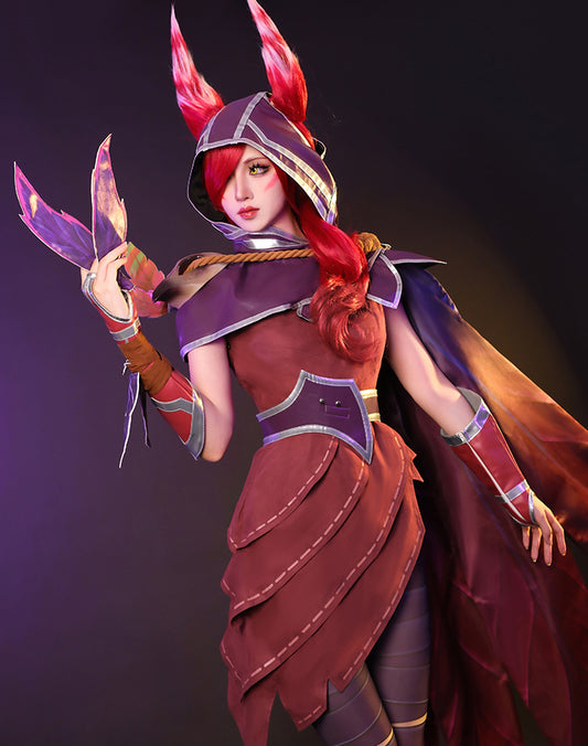 【League of Legends】Xayah Cosplay Costume Full Set