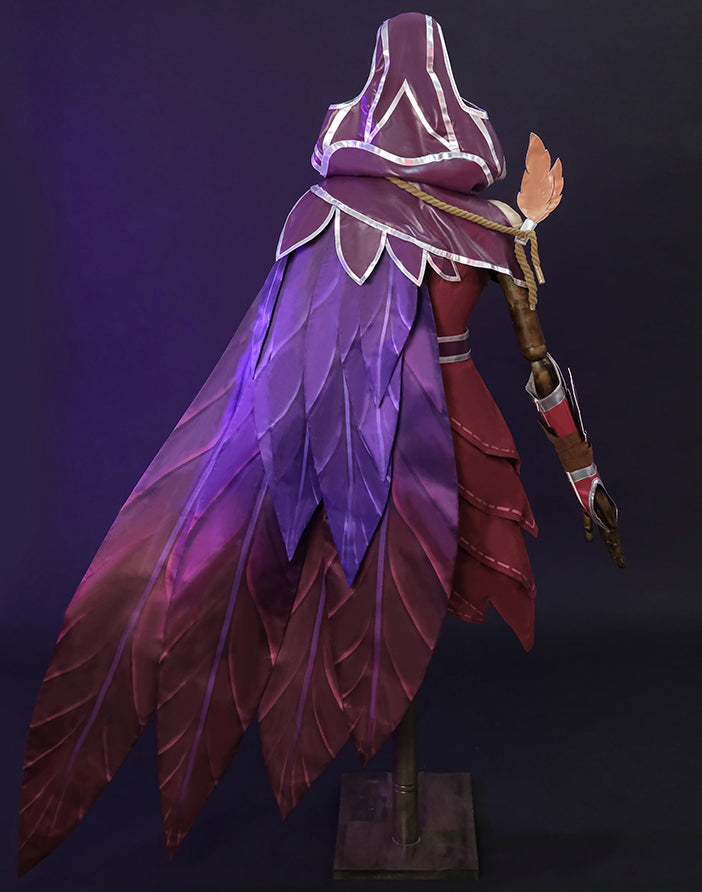 【League of Legends】Xayah Cosplay Costume Full Set