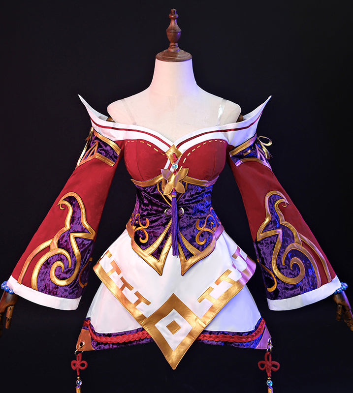 【League of Legends】Ahri Cosplay Costume Full Set