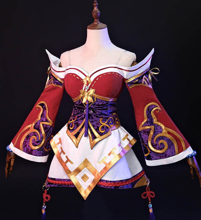【League of Legends】Ahri Cosplay Costume Full Set